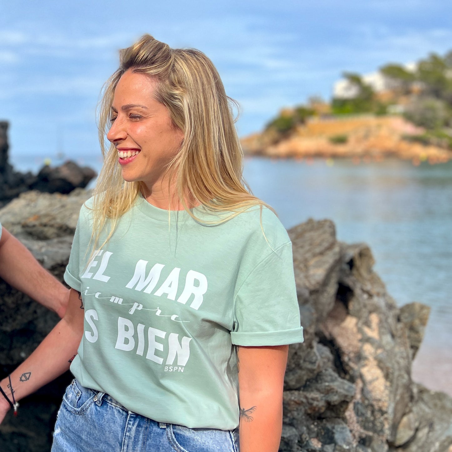 CAMISETA MAR ES BIEN - UNISEX