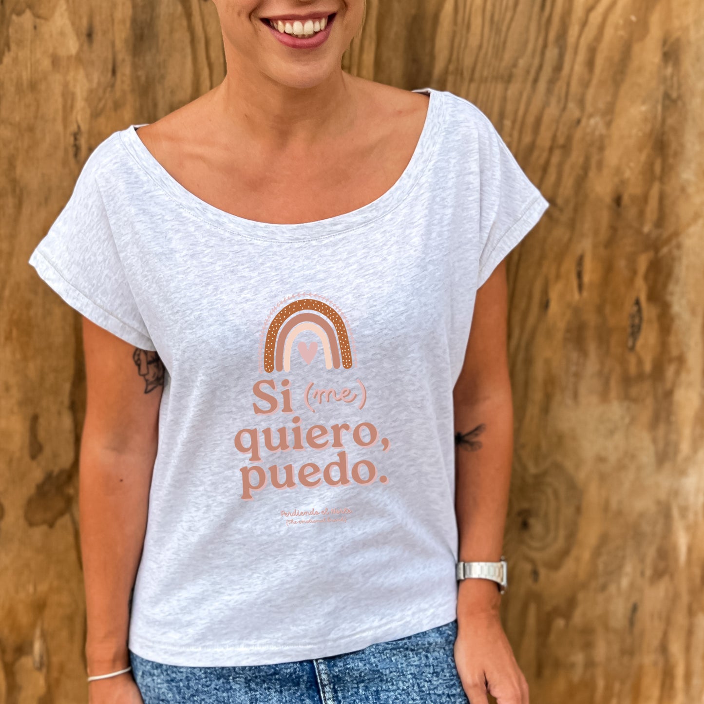 CAMISETA OVERSIZE PODER - CHICA