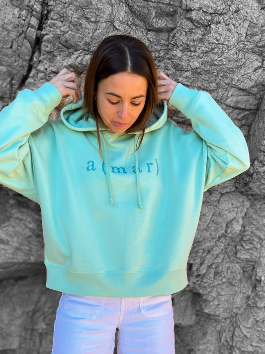 HOODIE AMAR CROP - CHICA