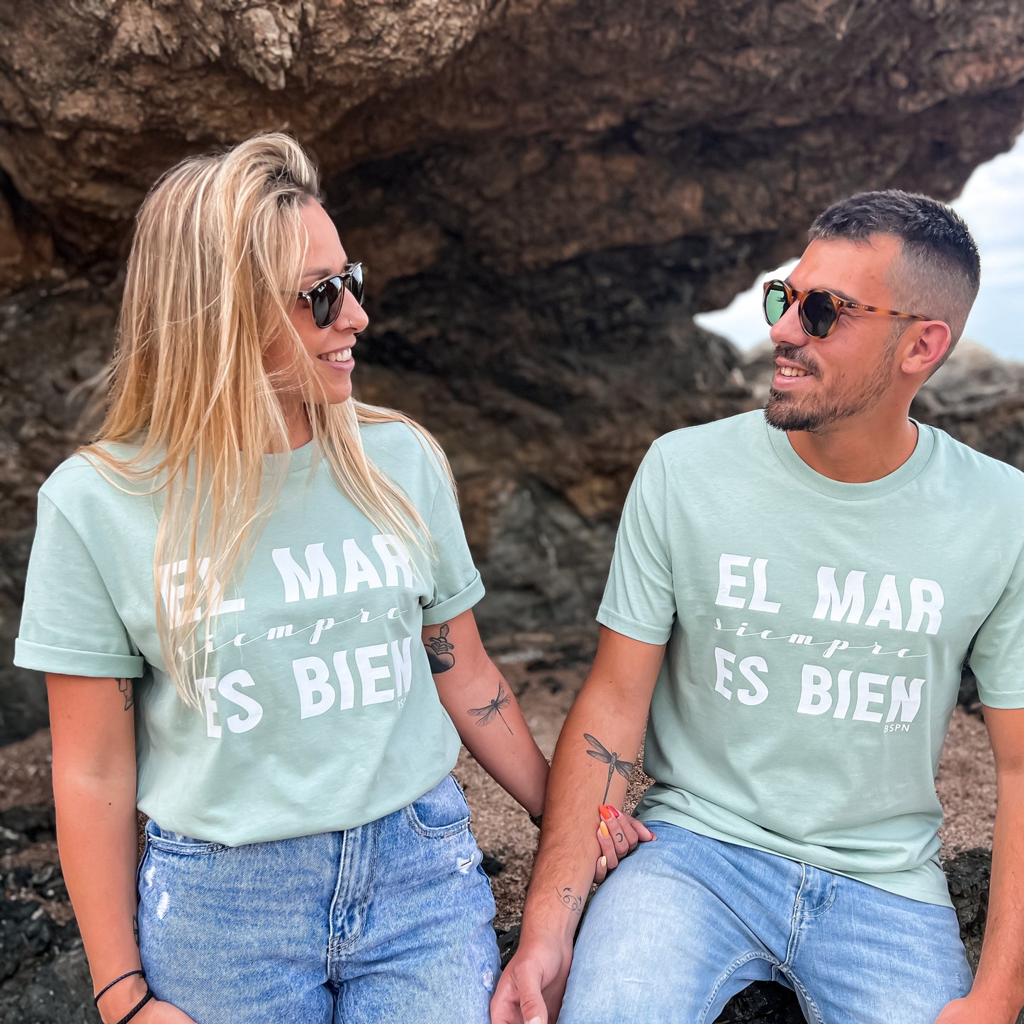 CAMISETA MAR ES BIEN - UNISEX