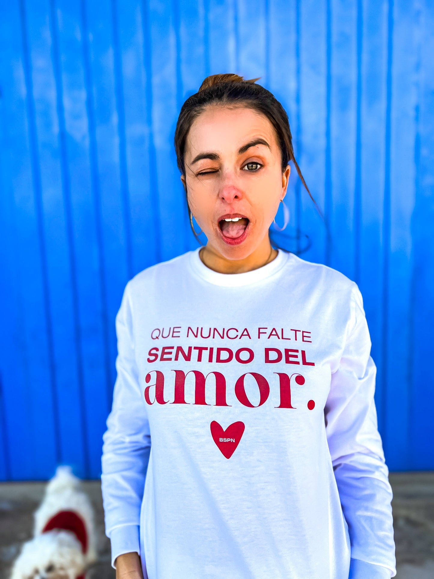 CAMISETA SENTIDO DEL AMOR  M/Larga - UNISEX